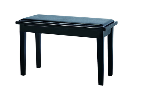 PJ001 Piano Bench Gloss Black