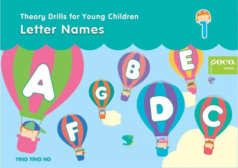 THEORY DRILLS FOR YOUNG CHILDREN LETTER NAMES