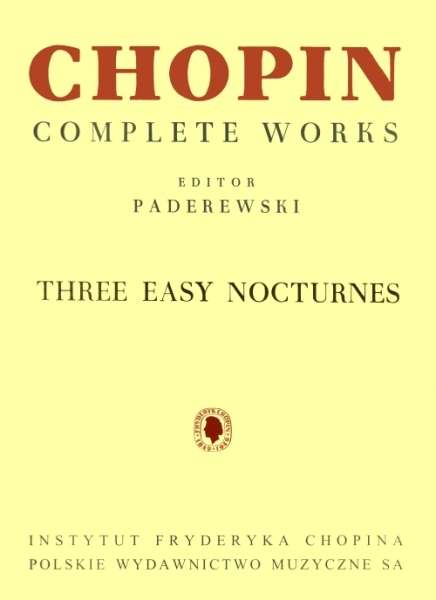 CHOPIN - 3 EASY NOCTURNES FOR PIANO