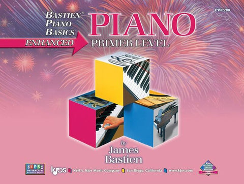 BASTIEN PIANO BASICS ENHANCED PIANO PRIMER LEVEL BK/OLM