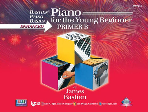 BASTIEN PIANO BASICS ENHANCED YOUNG BEGINNER PRIMER B BK/OLM