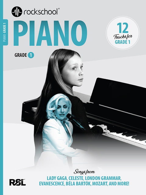 ROCKSCHOOL PIANO GRADE 1 BK/OLM (2025)
