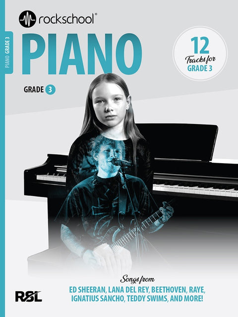 ROCKSCHOOL PIANO GRADE 3 BK/OLM (2025)