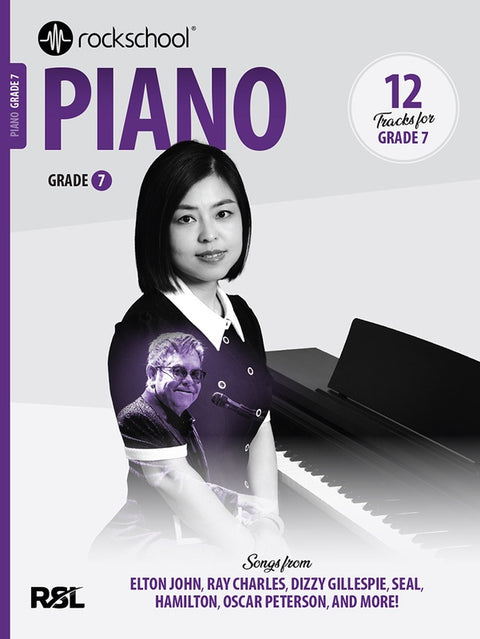 ROCKSCHOOL PIANO GRADE 7 BK/OLM (2025)