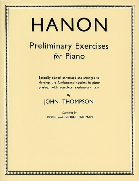 HANON PRELIMINARY EXERCISES FOR PIANO