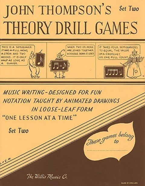 THEORY DRILL GAMES SET 2