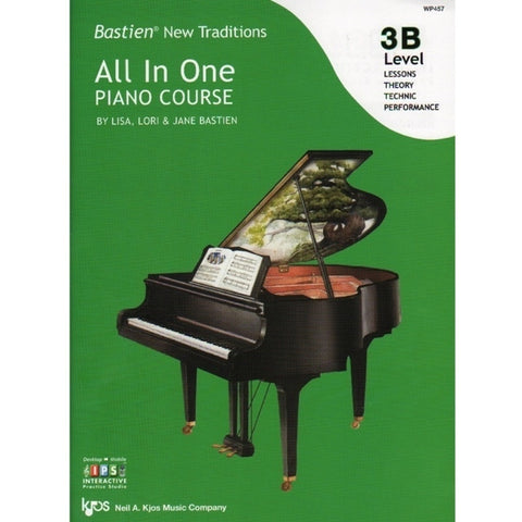 BASTIEN NEW TRADITIONS ALL IN ONE PIANO COURSE LEVEL 3B